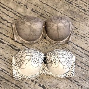 Victoria’s Secret strapless bombshell pair!